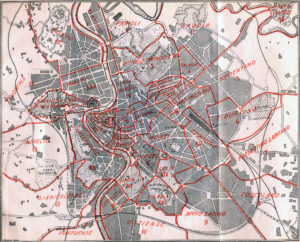 Rioni Di Roma Capitale - ArchitetturaInCasa - Cartografia